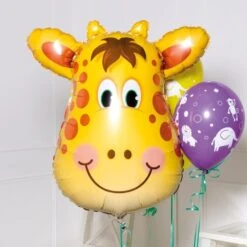 Supershape Giraffe Helium Balloon