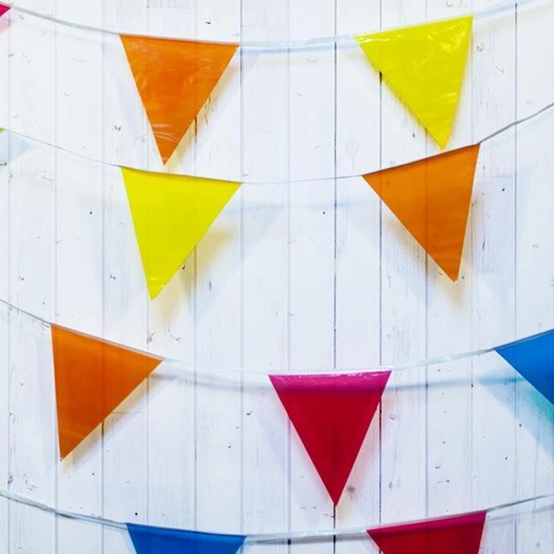 Rainbow Multi Coloured Party Flag Bunting 1 Rainbow Multi Coloured Party Flag Bunting