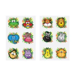 Mini Jungle Tattoos (x12)