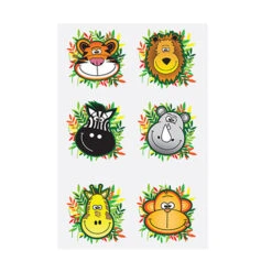 Decorations Party Shop -Decorations Party Shop 25720 Mini Jungle Tattoos B