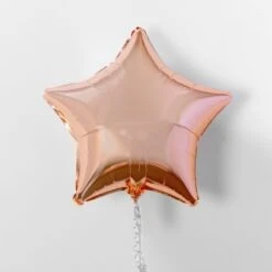 Star Foil Balloon - Rose Gold