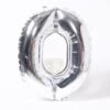 Air-Fill Silver 16" Letter Party Balloon O