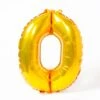 Air-Fill Gold 16" Letter Party Balloon O