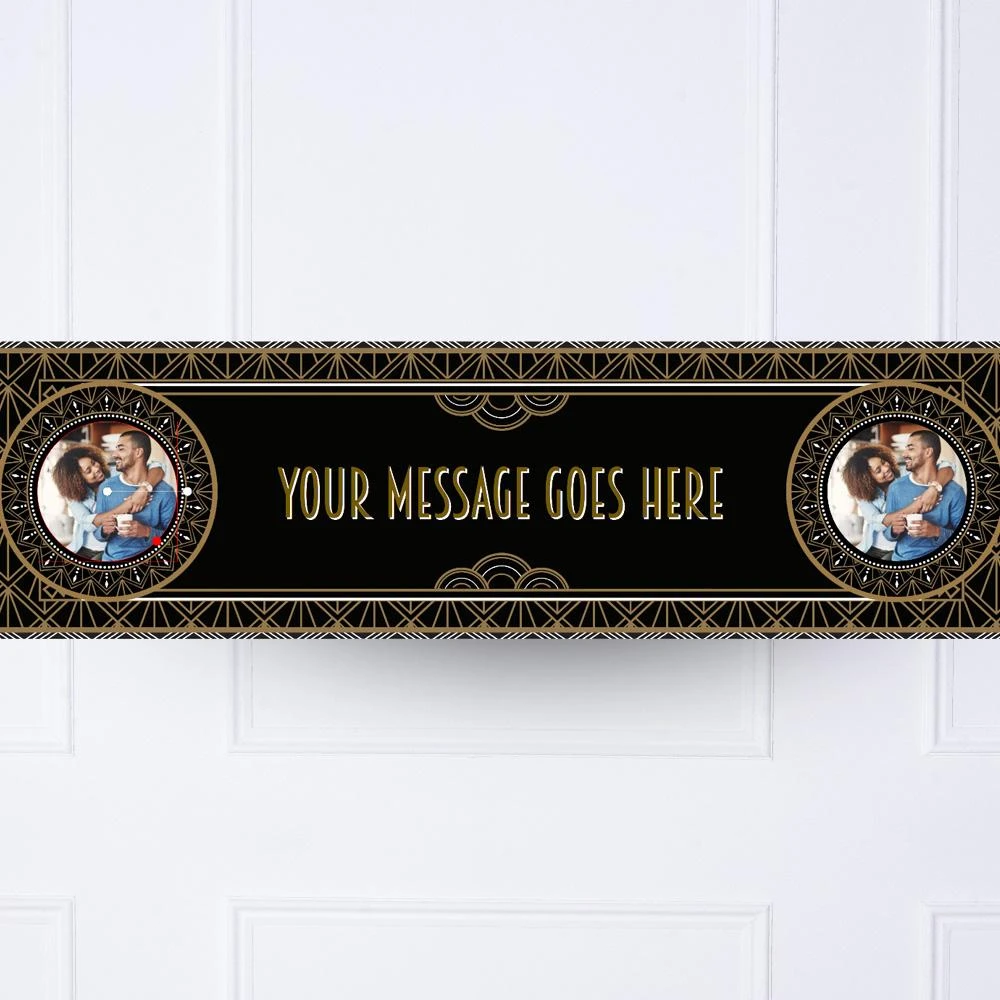 Hollywood Style Personalised Party Banner 2 Hollywood Style Personalised Party Banner - Image 2