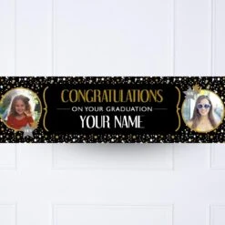 Graduation Personalised Party Banner