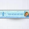 One Little Star Blue Personalised Party Banner