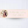 Pink Pastel Perfection Personalised Party Banner