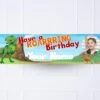 Dinosaur Roar Personalised Party Banner