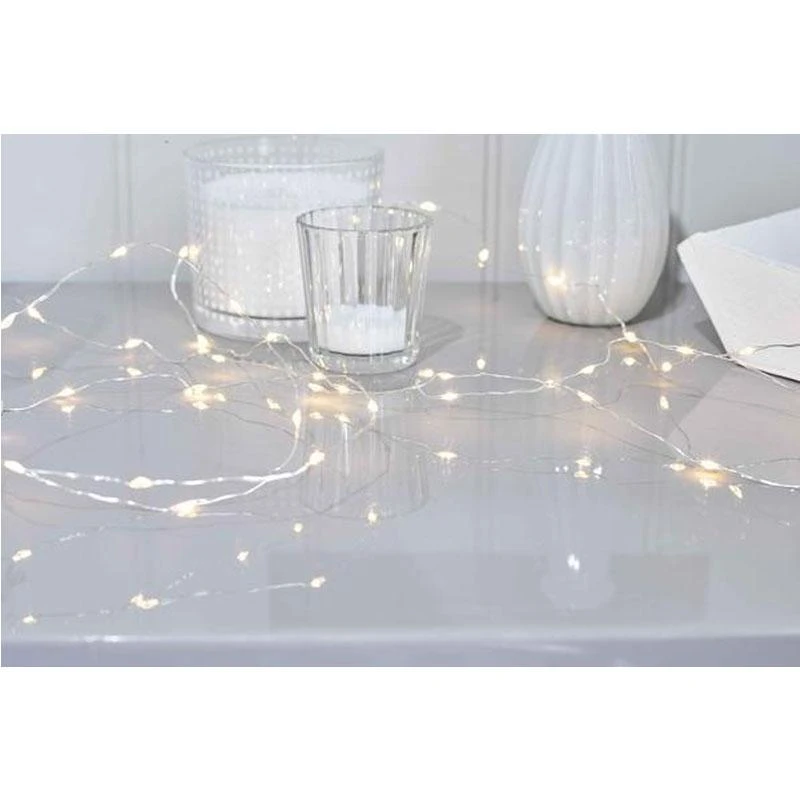 Silver LED String Lights (3m) 3 Silver LED String Lights (3m) - Image 3