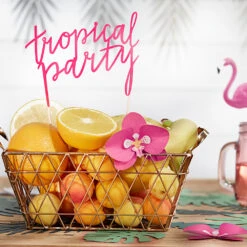 Aloha Tropical Party Cake Topper -Decorations Party Shop 33013 Aloha Tropical Party Cake Topper x1 f15f429c 7318 4e15 aa04 a4390fe87eaa