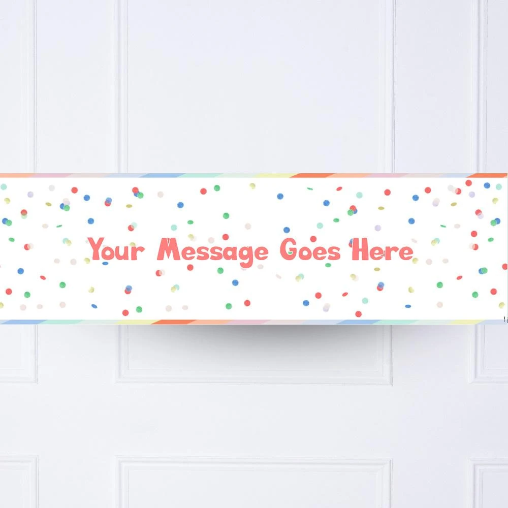 Rainbow Bright Personalised Party Banner 2 Rainbow Bright Personalised Party Banner - Image 2