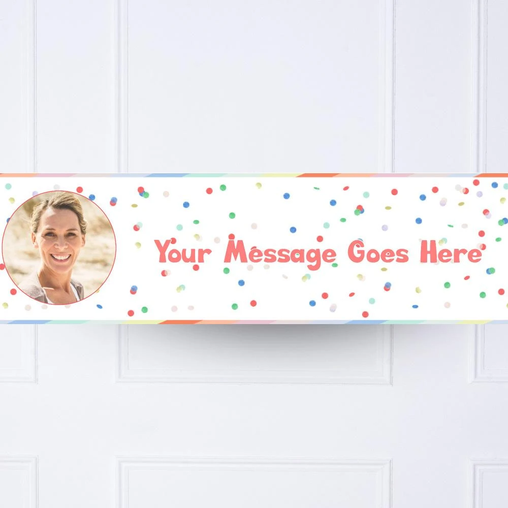Rainbow Bright Personalised Party Banner 1 Rainbow Bright Personalised Party Banner
