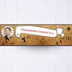 Pirate Party Personalised Party Banner