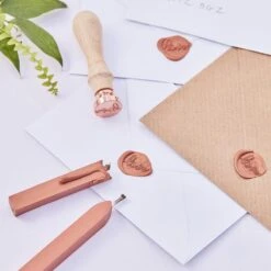 Botanical Bronze Wax 'With Love' Stamp Kit