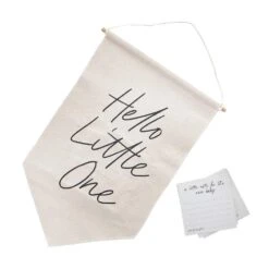 Hello Little One Canvas Sign & Note Cards (x20) -Decorations Party Shop 34539 Hello Little One Canvas Sign Note Cards x20 jpg 29ba470e 5b1e 4480 b8b8 4a97cf30080e