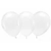 Latex Party Balloons - Crystal Clear (x100)