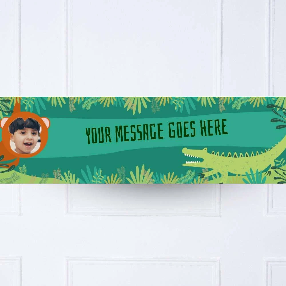 Snappy Birthday Personalised Party Banner 2 Snappy Birthday Personalised Party Banner - Image 2