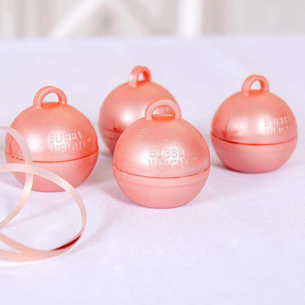 Bubble Balloon Weight Rose Gold (x4) 1 Bubble Balloon Weight Rose Gold (x4)
