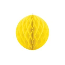 Honeycomb Paper Ball - Yellow -Decorations Party Shop 35363 Honeycomb Ball Yellow 20cm 8e8fd399 d706 4aff 91b6 5c9be67526ab