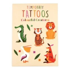 Colourful Creatures Temporary Tattoos -Decorations Party Shop 35980 Colourful Creatures Temporary Tattoos d 5262f3b4 fe5f 471a b992 3c97bf25c1e5