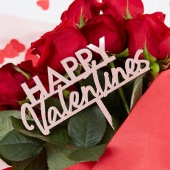 Happy Valentines Bouquet Decoration