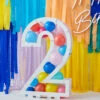 Balloon Mosaic Number Stand 2
