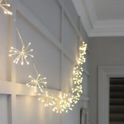 Starburst Chain Lights Silver (2.3m)