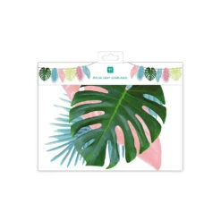 Tropical Palm - Pastel Leaf Garland 5 Tropical Palm - Pastel Leaf Garland -Decorations Party Shop 37051TropicalPastelLeafGarland 2