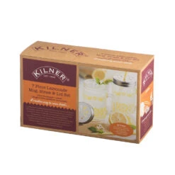 Set Of 2 Kilner Lemonade Jars With Recipe Booklet (250ml) -Decorations Party Shop 37239 Set of 2 Kilner Lemonade Jars with Recipe Booklet 250ml a