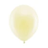 Pastel Latex Balloons - Cream (x10)