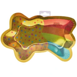 Shooting Star Shaped Party Plates (x8) -Decorations Party Shop 37468 ProductsShootingStarShapedPartyPlates x8 e
