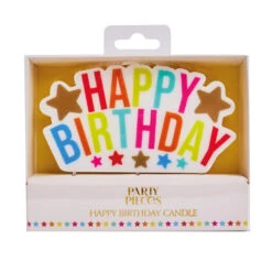 Happy Birthday Candle -Decorations Party Shop 37472 ProductsShootingStarCandle c