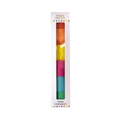 Rainbow Party Streamers (x6) -Decorations Party Shop 37476 Rainbow Party Streamers x6 a