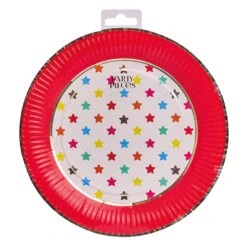 Shooting Star Party Plates (x8) -Decorations Party Shop 37477 Shooting Star Party Plates x8 b