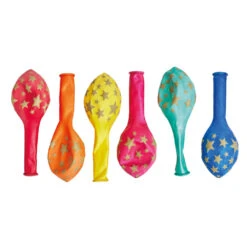 Shooting Star Party Latex Balloons (x12) -Decorations Party Shop 37481 ProductsShootingStarPartyLatexBalloons x12 b