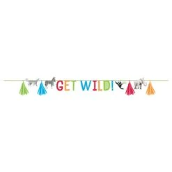 Jungle Safari Party Banner (2m)