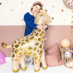 Supershape Giraffe Foil Balloon -Decorations Party Shop 37677 Foil Giraffe Balloon
