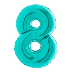 Supershape Tiffany Blue 40in Helium Balloon Number 0-9 -Decorations Party Shop 38128 Supershape Tiffany 40in Helium Balloon Number 8 a6e8d8aa 8a75 4b3d 9484 d180cebc3cf4