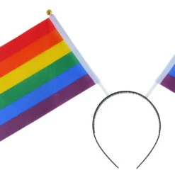 Decorations Party Shop -Decorations Party Shop 38468 Pride Rainbow Flag Headband a