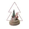 Santa LED Tree Scene Decoration