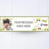 Construction Personalised Party Banner