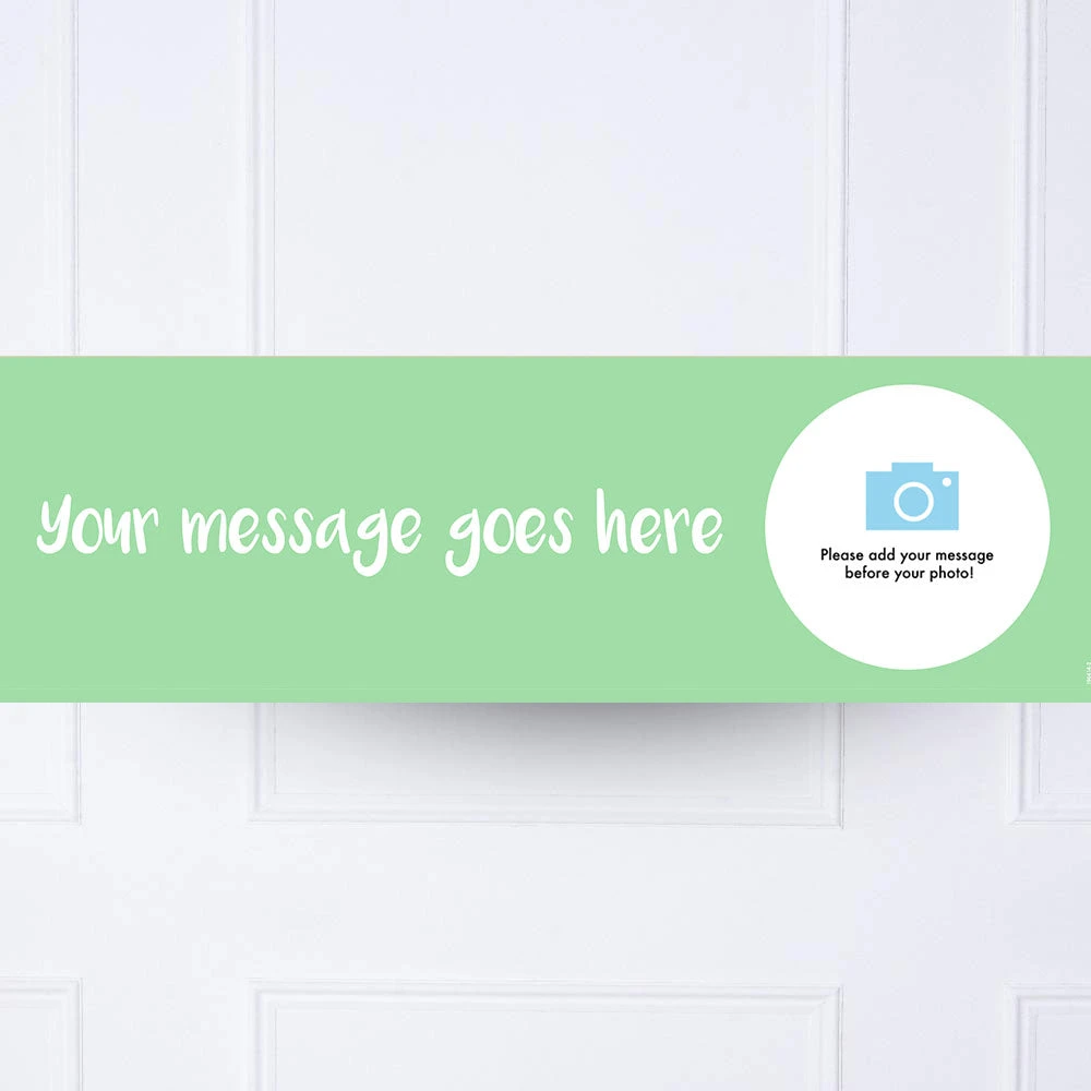Coloured Personalised Party Banner 5 Coloured Personalised Party Banner - Image 5