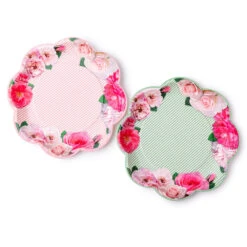 A Very English Rose Paper Party Plates (x8) -Decorations Party Shop 39798 English Rose Party Plates 4