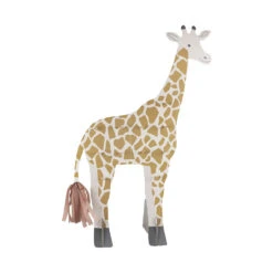 Let's Go Wild - Giraffe Shaped Donut Stand With Tissue Tassel Tail 5 Let's Go Wild - Giraffe Shaped Donut Stand With Tissue Tassel Tail -Decorations Party Shop 39836 Let s Go Wild Paper Giraffe Shaped Donut Stand with Tissue Tassel Tail C