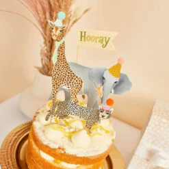 Party Animal Cake Topper Set -Decorations Party Shop 40128 Party Animal Cake Topper C