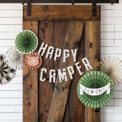Adventure Happy Camper Banner