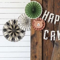 Adventure Party Fan Decoration Set