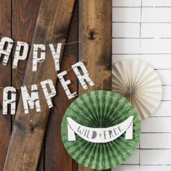 Adventure Party Fan Decoration Set -Decorations Party Shop 40174 Adventure Party Fan Set C