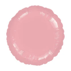 Circle Foil Balloon - Metallic Pearl Pastel Pink