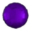Circle Foil Balloon - Metallic Purple